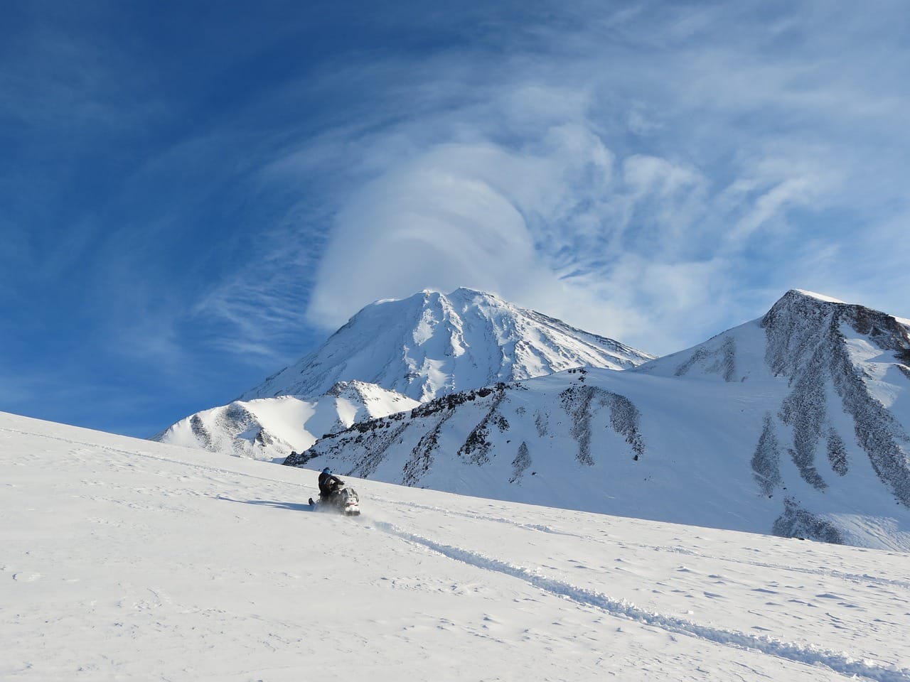 motoslitta montagna